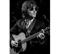 Generic Poster John Lennon con chitarra | Arte murale | Decorazione per soggiorno, ufficio, camera da letto