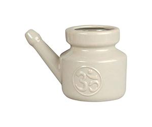 Generic Pot in Ceramica a Prova di Perdite, Pulitore Nasale Resistente per Uomo E Donna, GRIGIO