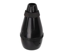 Generic Pratica della Tromba Muta Leggera Resistenza Agli Urti Resistente Ai Graffi Nessuna Ruggine Rispettosa Dell'ambiente Per Tutti i Tipi di Trombe (BLACK)