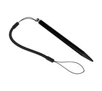 Generic Pratica Penna Touch Resistiva con Corda a Molla per Navigatore POS PDA, Strumento Perfetto per Scrivere Sullo Schermo, Compatibile con Telefoni Cellulari Resistivi, Tablet, MP4, MP5, (BLACK)