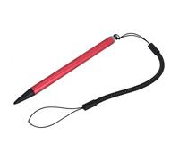 Generic Pratica Penna Touch Resistiva con Corda a Molla per Navigatore POS PDA, Strumento Perfetto per Scrivere Sullo Schermo, Compatibile con Telefoni Cellulari Resistivi, Tablet, MP4, MP5, (rosso)
