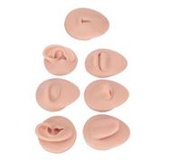 Generic Pratica Perforata Parti del Corpo, Pratica per Traversa del Corpo Modelli in Silicone Parti del Modelli di Simulazione Riutilizzabile Modello dell'orecchio dell'ombelico Silicone per