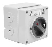 Generic Presa per Interruttore di Isolamento Impermeabile per Esterni con Interno in Rame Ad Alta conduttività (2P50A)