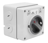 Generic Presa per Interruttore Impermeabile per Esterni Antipolvere con Rondella di Tenuta Migliore Protezione Impermeabile, Durata 100.000 Volte, Confezione da 2 (2P20A)