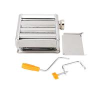 Generic Pressa per Pasta Manuale per Pasta per in Acciaio Inossidabile per Uso Domestico, Regolazione dello Spessore a 6 Livelli, Tagliatelle Sane Fatte a Mano per Cucine Familiari, 3600 G