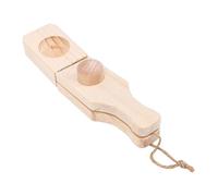 Generic Pressa per Platani Tostones 2 in 1 in Legno per Platani Fritti Croccanti, Utensile da Cucina, Materiale in Legno di Pino, Pressa 1 unità