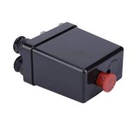 Generic Pressostato per Compressore D'aria per Impieghi Gravosi, Struttura ABS Affidabile, Regolatore di Pressione di Facile Regolazione per Applicazioni a Foro Singolo e a Tre Fori, 1x (Singolo foro)