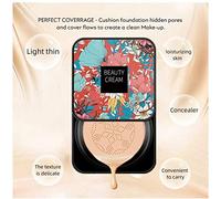 Generic Primer Correttore BB Cream a Cuscino D'aria con Testina a Fungo con Testina in Spugna Elastica Attivata Dall'acqua per il Trucco Naturale Quotidiano 2 Colori 20g (Come mostrato)