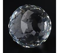 Generic Prismi Trasparenti Sfera di Vetro Resistente Alle Alte Temperature per L'arredamento di Casa e Hotel, 1 Pezzo 80 Mm Raccordi Hardware Maniglia per Porta del Rubinetto Dell'acqua, Ottimo (80