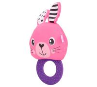 Generic Problemi di Dentizione per Bambini Rattle Giocattoli, Peluche di Conservazione Interattiva per la Salute Orale Rilassante Giocattoli per Bambini per la Camera da Letto (coniglio)