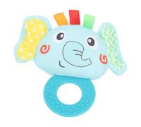 Generic Problemi di Dentizione per Bambini Rattle Giocattoli, Peluche di Conservazione Interattiva per la Salute Orale Rilassante Giocattoli per Bambini per la Camera da Letto (elefante)