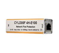 Generic Protezione a Diversi Livelli RJ45 RJ11 Luce Tuono Thunder - Protettore di Sovratensione della Rete di Risposta Rapida per Segnali di Alimentazione - Materiale Metallico