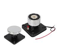 Generic Protezione Antincendio Supporto per Porta Elettromagnetico Lega di Alluminio Durevole per Fuga di Emergenza Adatto per Porta Tagliafuoco in Vetro Montata a Parete 1 Pezzo