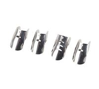 Generic Protezione per le in Acciaio Inossidabile 4 Pezzi Resistente e Portatile Protegge le Durante il Taglio per Uso in