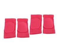 Generic Protezioni da Ginocchio, 2 Coppie Ad Alta elasticità Assorbimento di Urti Comodi in Forma Sport Ginocchini per il Pattinaggio Wrestling (XS)