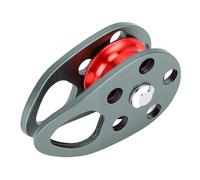 Generic Puleggia con Cuscinetto da Arrampicata Robusta Puleggia in Lega di Alluminio Mg per L'impostazione di Sistemi di Salvataggio o di Trazione Supporta 22 KN Verso L'alto per lo Scorrimento