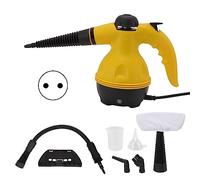 Generic Pulitore a Vapore Portatile Strumento per la Pulizia a Vapore Pressurizzato Elettrico Portatile Ad Alta Temperatura Giallo per la Rimozione delle Macchie (Spina europea 220 V)