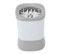 Generic Pulitore Automatico per Zampe per Cani USB Ricaricabile a 2 velocità Rotazione a 360° Lavazampe per Animali con Spazzola in Silicone Rimovibile per Cani di Piccola Taglia