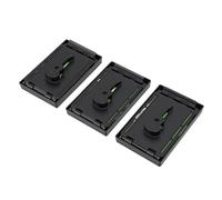 Generic Pulitore Compatto per Corde di Chitarra, Tampone di Pulizia in Microfibra per Chitarre Elettriche, Basso, Ukulele, Mandolino, Confezione da 3