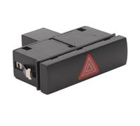 Generic Pulsante Interruttore Luce di Pericolo Ad Alta Resistenza per S6 C6 RS6, Luci Lampeggianti Immediate