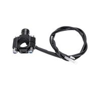 Generic Pulsante Kill Switch per Dirt Bike con Piastra di Montaggio CNC per Manubri da 22 Mm Interruttore di Avviamento Arresto Motore in Alluminio Resistente per CRF XR CR Hawk 125 230 250 300 450