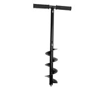 Generic Punta da Trapano a Coclea da Giardino a Forma di T, Azionata Manualmente, Uso Semplice per Piantare Bulbi, Verdure, Fiori, Punta da Scavatore Manuale per Giardinieri domestici. Acciaio