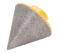 Generic Punta da Trapano Svasatore Diamantata per Fresare Angolo Inferiore di Granito 60 Gradi per Ceramica e Marmo 5/8 Pollici-11 (48 mm)