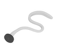 Generic Puntello per Porta Rondella Magnetica Flessibile Universale per Ventilazione Lavatrice a Carico Anteriore e Prevenzione Muffa, Lega di Alluminio + Gel di Silice, Lunghezza 16,93 Pollici (GREY)