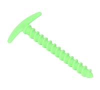 Generic Punto per Tenda, Riutilizzabile, Non Piegata, Resistente Alle Meteo, 5,7 Pollici, 10 Pezzi, Palo a Spirale a Forma di T, Stringere il per il Campeggio per il Campeggio e (GREEN)