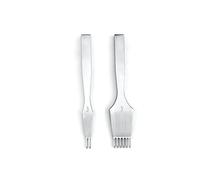 Generic Punzone per Set Foratrice Trincetto Punteruolo Scalpello in Acciaio con Denti Scorrimento Senza Strappi Spaziatura Uniforme Manico Dritto Solido, 3mm 2+6 Denti