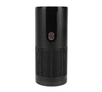 Generic Purificatore D'aria per Auto da Camera da Letto Detergente per Display Digitale Ad Alta Efficienza con Anello Profumato, Adatto per Proprietari di Animali Domestici Batteria Li 1200mAh (BLACK)
