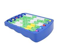 Generic Puzzle del Labirinto di Pensiero Logico Gioco Giocattolo Fai-da-te per Bambini Giocattolo Educativo per Bambini Piccoli, Tavola di Plastica con Perline e Manuale per di età Superiore a 3