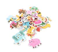 Generic Puzzle di Abbinamento Animali Divertente Simpatico Puzzle per Bambini Set di Giocattoli Educativi da 48 Pezzi