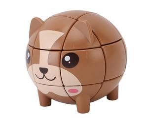 Generic Puzzle Educativo a Forma di Orso per Bambini, Sfida Logica a Tre Livelli per Legami Familiari, Materiale ABS, 6 Pezzi per Riunioni di Famiglia