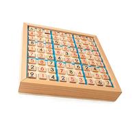 Generic Puzzle Matematico in Legno Gioco di Pensiero Logico Blu per Adulti e Bambini 9,4 Pollici per Esercizi di Intelligenza