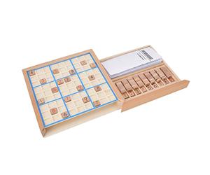 Generic Puzzle Numerico Giocattolo Educativo per Bambini per Sviluppare il Pensiero Logico, Materiale in Legno Ecologico, Gioco da Tavolo per Bambini per Esercitarsi Nella Memoria, Sopra i 3 Anni