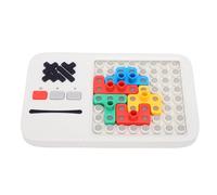 Generic Puzzle per Bambini, Blocchi di Logica con 60 Carte, Rompicapo Gioco Educativo Calza Imbottita per Bambini