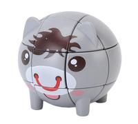 Generic Puzzle per Bambini Sulla velocità degli Animali, Simpatico Gioco Rompicapo 3 X 3, Migliora la Logica e la Coordinazione Occhio-mano, Confezione da 6