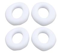Generic QC Ultra Cuscinetti Auricolari di Ricambio in Schiuma Cuscinetti Sottili in Silicone per Cuffie per Protezione Auricolari 2 Paia per Appassionati di Fitness (WHITE)