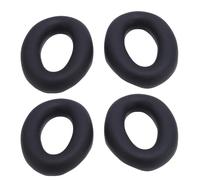 Generic QC Ultra Cuscinetti Auricolari di Ricambio in Schiuma Cuscinetti Sottili in Silicone per Cuffie per Protezione Auricolari 2 Paia per Appassionati di Fitness (BLACK)