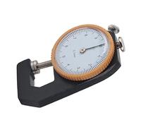 Generic Quadrante di Misurazione dello Spessore 0,1 Mm Strumento Artigianale in Pelle Accurato per Gioielli Filo di Pellicola di Carta Misuratore di Spessore Portatile per gli Appassionati del Fai