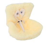 Generic Quartier Generale di Sicurezza in Auto, Al Sicuro Cinture di Sicurezza Il Simpatico Divano Peluche per la Guida (YELLOW)