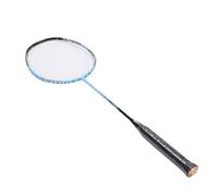 Generic Racchette da Badminton da 2 Pezzi Racchette Leggere Interamente in Fibra di Carbonio con Volani per Set Completo di Sport All'aria Aperta