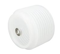 Generic Raccoglitore per Polvere per a Tazza, Coperchio Rimovibile Trasparente in Silicone da 125 Mm con Molla, Ideale per Forare Ambienti di Lavoro Puliti
