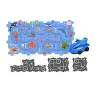 Generic Racer Children - Set di corse, Giocattolo di apprendimento interattivo, motorie e riflessione | Pista da corsa emozionante per lo sviluppo di