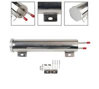 Generic Radiatore Refrigerante Troppopieno Bottiglia Attacco Can Serbatoio Inox