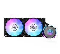 Generic Raffreddatore a Liquido per 'acqua Ad Alta densità con Ventole ARGB Ed Eccellente Controllo della Temperatura per CPU/Bling Bling (BLACK)