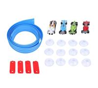 Generic Rampa per Auto da Corsa Flessibile, Macchinine Giocattolo, Set da Gioco, Materiale Plastico Sicuro, Ideale per Ragazzi, 3+, Apprendimento Pratico dei Principi di Fisica