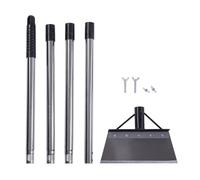 Generic Raschietto per Pavimenti Resistente con Pala Piatta per la Pulizia del Giardino e il Diserbo per Uso Esterno (Kit di attrezzi per vanga)