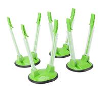 Generic Rastrelliera Porta Sacchetti di Plastica, Supporto Antiscivolo Regolabile per Conservare gli Alimenti a Mani Libere in, Confezione da 4, Design Salvaspazio